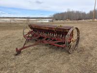 Massey Harris 10 Ft Double Disc End Wheel Drill