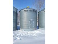 Westeel Rosco 1850 ± bu 14 Ft 5 Ring Flat Bottom Grain Bin