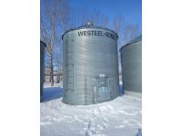 Westeel Rosco 2000 ± bu 14 Ft 6 Ring Flat Bottom Grain Bin