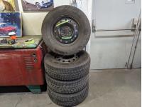 (4) Firestone Weather Grip 235/70R16 Tires w/ Rims
