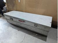 Delta 58 Inch Aluminum Checkerplate Toolbox and Contents