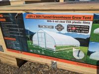 TMG Industrial TMG-GH1230 12 Ft X 30 Ft Tunnel Greenhouse Grow Tent 