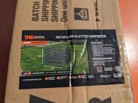TMG Industrial TMG-MCP37  160 Gallon Slatted Composter