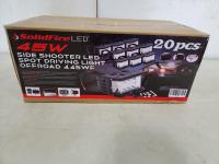 (20) Solidfire 45 Watt Side Shooter LED Spot Driving Lights