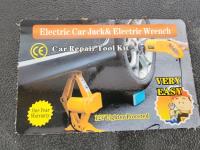 12V Lighter Powered Electric Car Jack and Electric Wrench