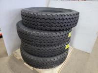 (4) Grizzly 11R24.5-16PR AAS03 Tires