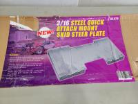 3/16 Inch Quick Attach Mount Skid Steer Plate