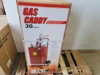 Greenway 30 Gallon Gas Caddy Tank with Rotary Auto Pump
