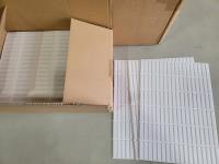 20,000 Piece White Security Dr Sheets