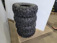 (4) Wanda At25x8-12 ATV Tires