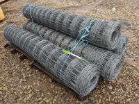 (4) Rolls of 7 Ft Page Wire