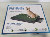 Pet Potty 3 Piece Dog Relief System