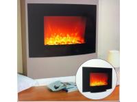35 Inch Curved Fireplace LED Heater and Remote 