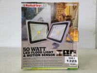 Solidfire 50 Watt LED Flood Light/Motion Sensor 