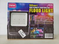 100 Watt RGB Remote Controlled Flood Light 