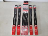 Qty of Assorted Sufox All Weather Wiper Blades 