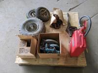 Qty of Small Tires and Tools
