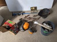 Qty of Tools, Respirator and Animal Traps