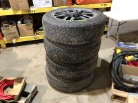 (4) Goodyear Wrangler 275/60R20 Tires On 8 Bolt GMC Rims 