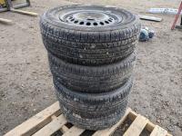 (4) Goodyear Assurance 215/70R15 Tires on Rims 