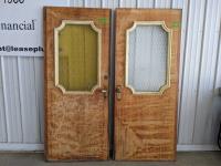 (2) Vintage Doors
