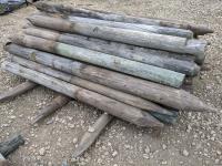 (55±) Assorted Fence Posts