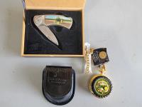 John Deere Knife and Pocket Watch 
