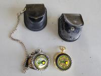(2) John Deere Pocket Watches 