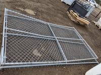 (2) 6 Ft X 10 Ft Chain Link Panels
