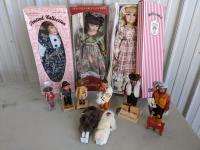 Qty of Porcelain Dolls and Figurines