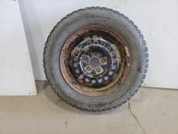 (1) 185/65R14 Champiro Ice Pro Studdable Tire with Rim