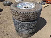 (4) Bridgestone Duravis M700 265/70R17 Tires On 8 Bolt Rims