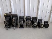 (7) Vintage Kodak Cameras