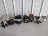 (6) Vintage Cameras