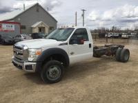 2012 Ford F550 4X4 Regular Cab Dually Cab & Chassis Truck