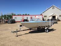 1973 Sangster 15 Ft Outboard Boat w/ Trailer 