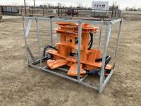 Dual Knife Tree Sheer Grapple - Skid Steer Attachment