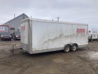 2016 Continential 20 Ft T/A Enclosed Trailer