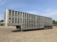 2007 Wilson 53 Ft Quad/A Aluminum Cattle Liner