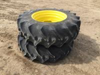 (2) 420/90R30 Tractor Tires