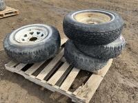 (5) Misc Tires w/ Rims