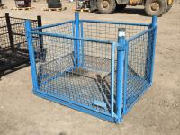 48 Inch X  40 Inch Metal Crate 