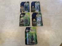 (5) Star Wars Collectible Figurines