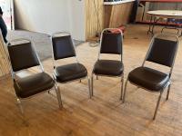 (4) Dining Room Chairs 
