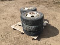 (4) 8.75/R16.5 Bridgestone Dually Tires w/ Rims 