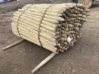 (180)± 3 Inch X 6 Ft Fence Posts 