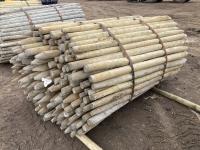 (180)± Inch X 6 Ft Fence Posts 