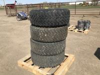 (4) 35X12.50R16.5Lt Tires w/ Rims 