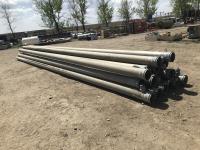 (18) 19 Ft 8-1/2 Inch Galvanized Pipes