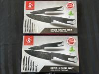 (2) Kitchen King 6 Piece Knife Sets 